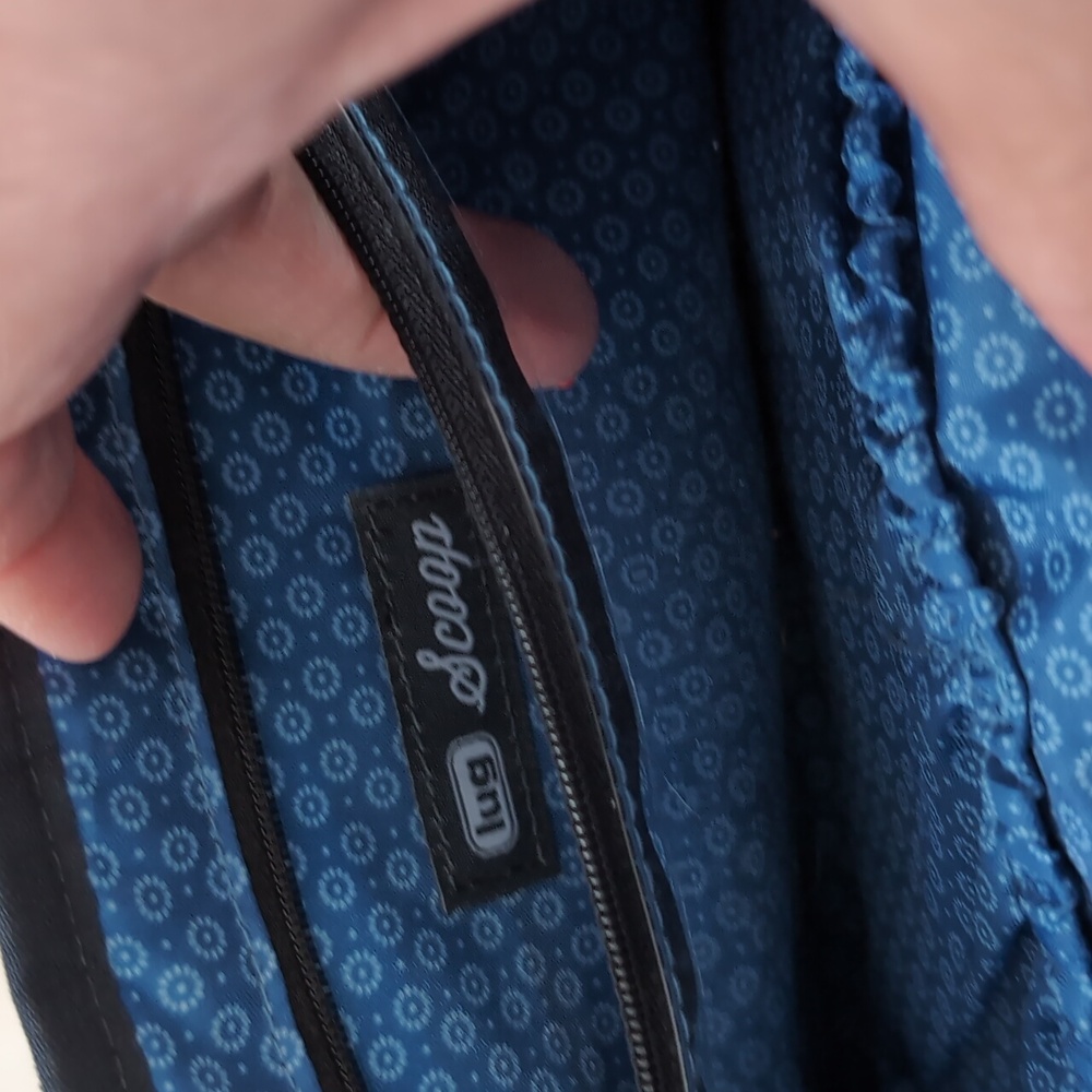 Lug Scoop Crossbody Bag Navy - Picture 10 of 15